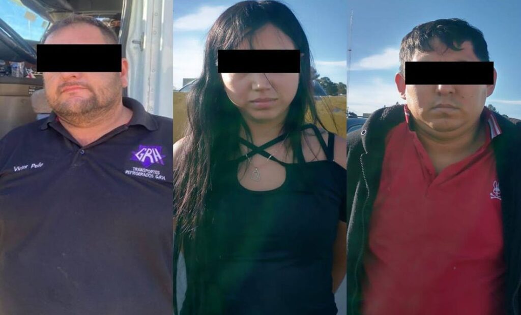 Detienen a dos hombres y una mujer por transportar 50 kilos de metanfetamina en Chihuahua thumbnail
