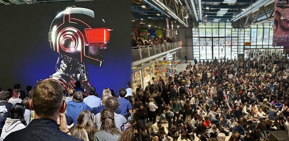 12.12.- Daft Punk presenta un tema inédito en el Centro Pompidou de París thumbnail