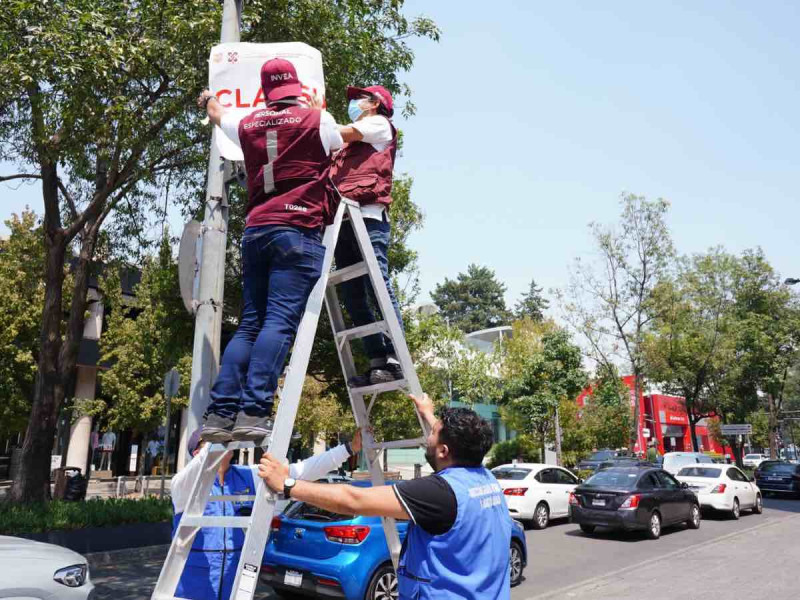 Clausuran 172 pantallas publicitarias en alcaldía Miguel Hidalgo; principalmente en Polanco thumbnail