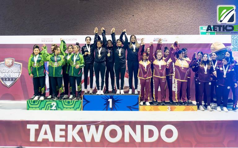 Edomex, tercer lugar nacional en taekwondo en los Juegos Nacionales Conade thumbnail