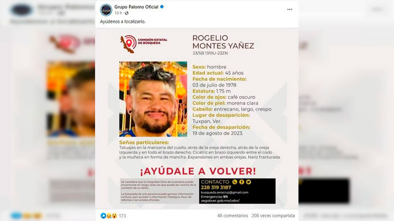 En Veracruz, encuentran con vida a Rogelio Montes, integrante de Grupo Palomo thumbnail