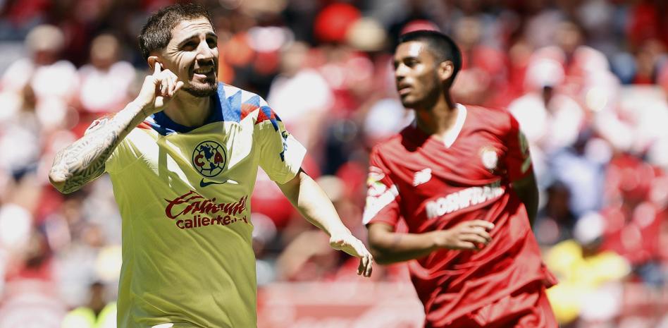América empata con Toluca y salta al segundo lugar del torneo Apertura 2023 thumbnail