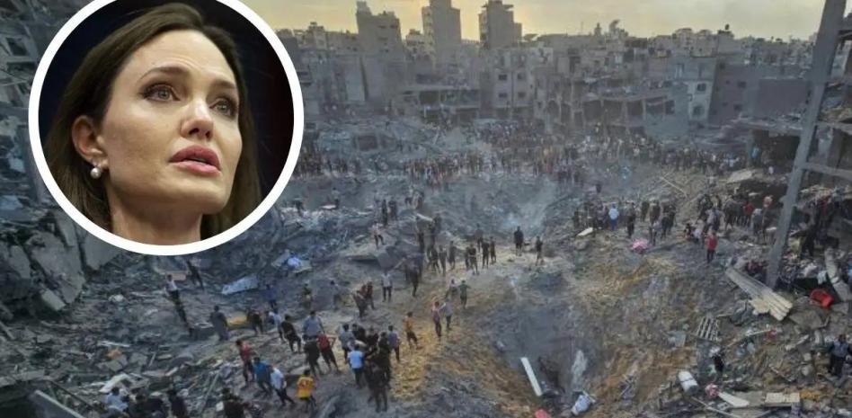 Angelina Jolie denuncia que Gaza es una fosa común y los líderes mundiales son cómplices thumbnail